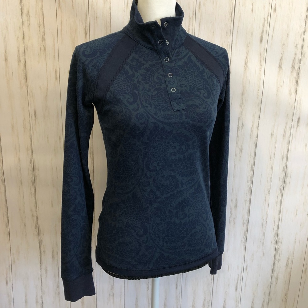 The North Face Quarter Button Paisley Pullover